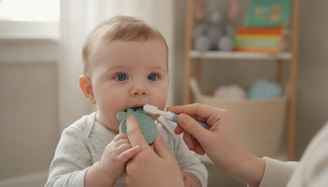 4-Month-Old First Tooth: Signs, Soothing & Brushing