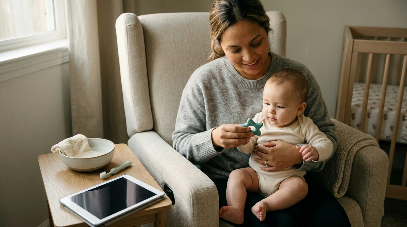 Baby’s First Tooth: Comfort, Care & Brushing Tips