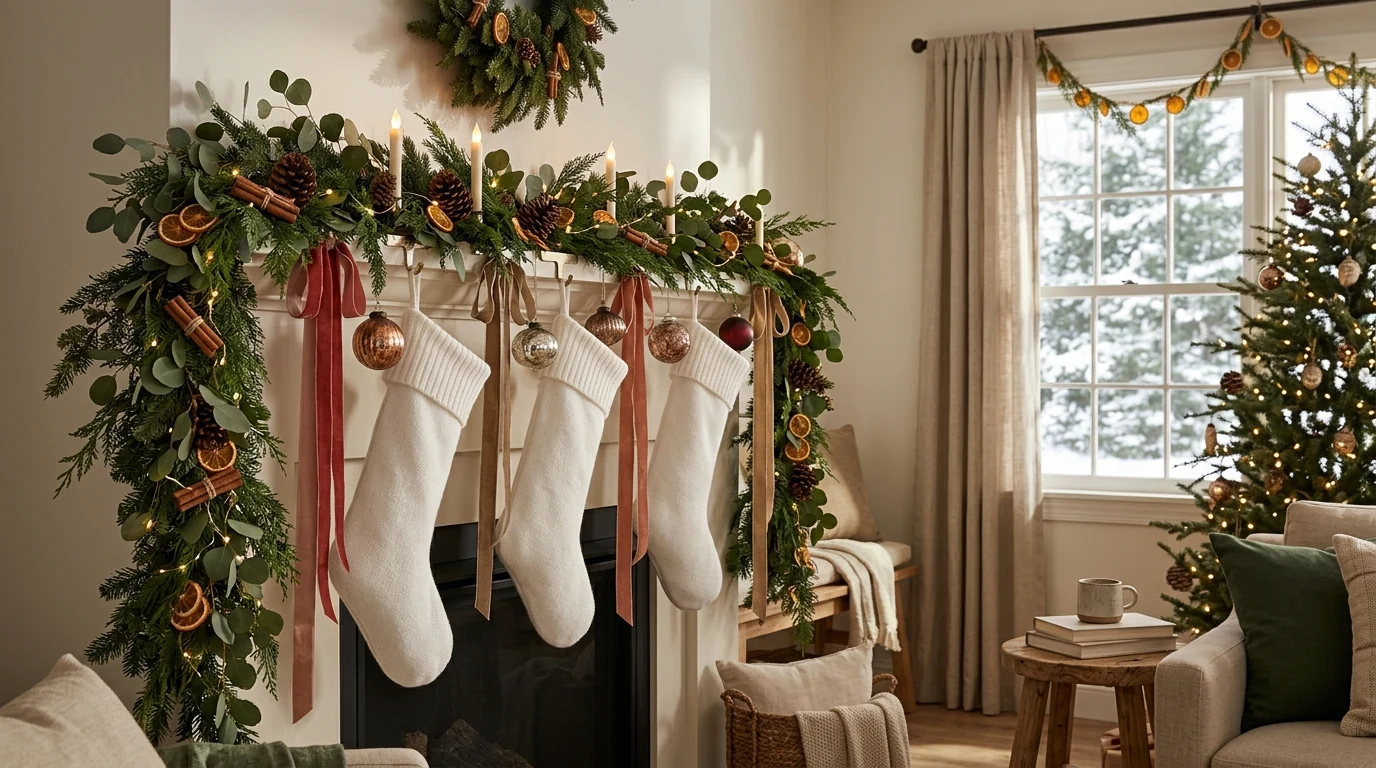 Latest Christmas Decoration Trends: Curated Cozy Style