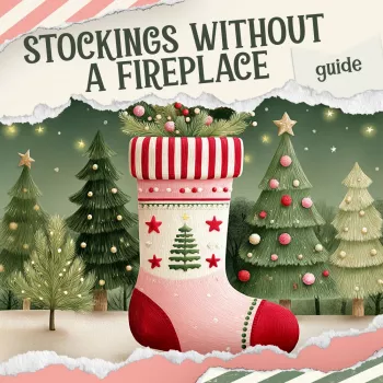 Hang Stockings Without a Fireplace: Small-Space Ideas